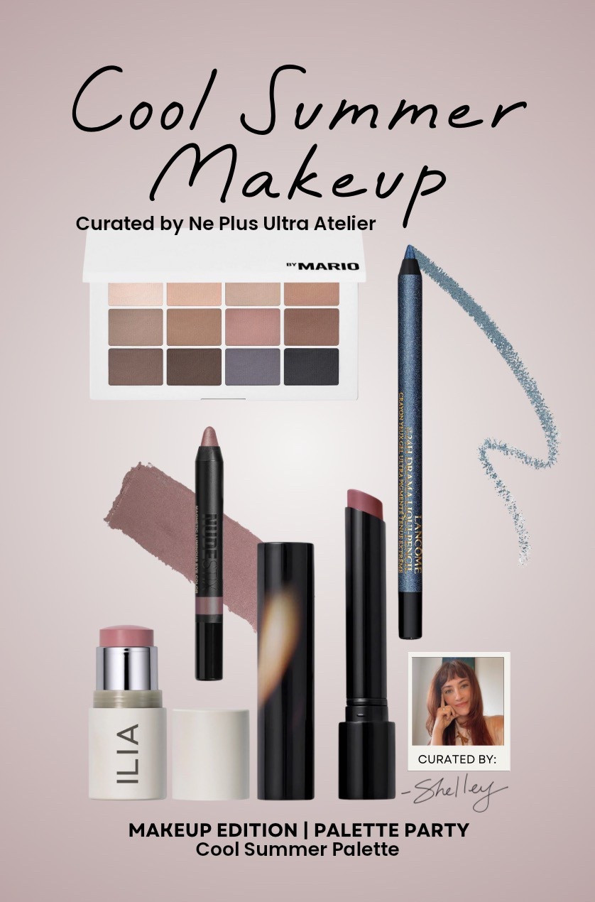 Looking for makeup to wear if you are a “cool summer” palette? Here are some of my favorite cosmetics and summer makeup favorites for “cool summer" pallets. I personally love the Victoria Beckham lipstick along with the Mario eyeshadow palette. The Lancome 24 hour eyepencil is great for cool skin tones. Tap to shop some of my summer makeup favorites! #summereyemakeup #trendingmakeup