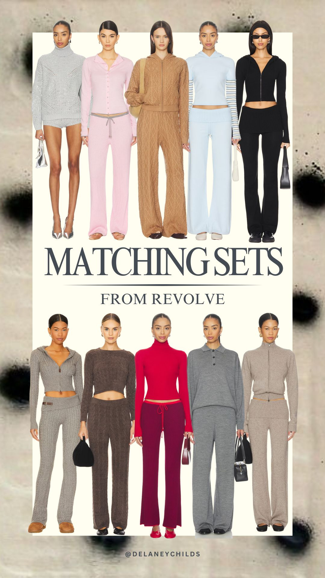 Matching sets I'm loving from Revolve! 

 #LTKdayinmylife #LTKgrwm #LTKootd