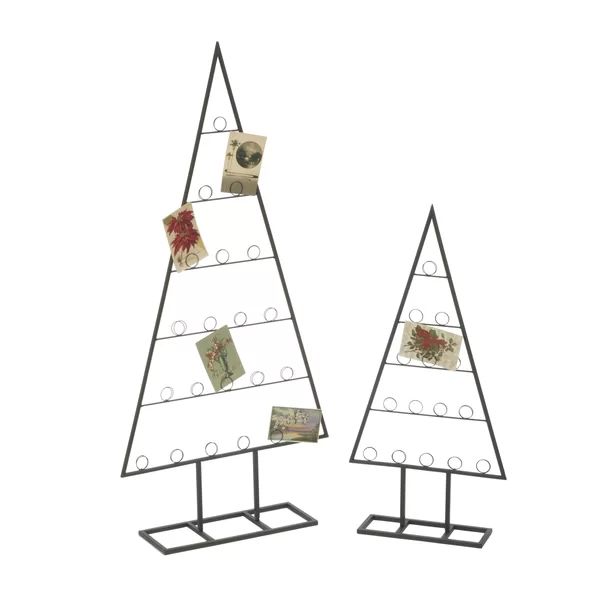 2 Piece Tabletop Tree Card Holder Set | Wayfair North America