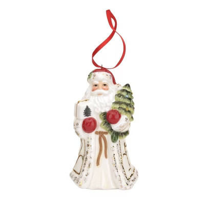 Spode Christmas Tree Hanging Santa Ornament | Target