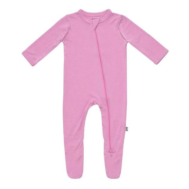 Zippered Footie in Bubblegum | Kyte BABY
