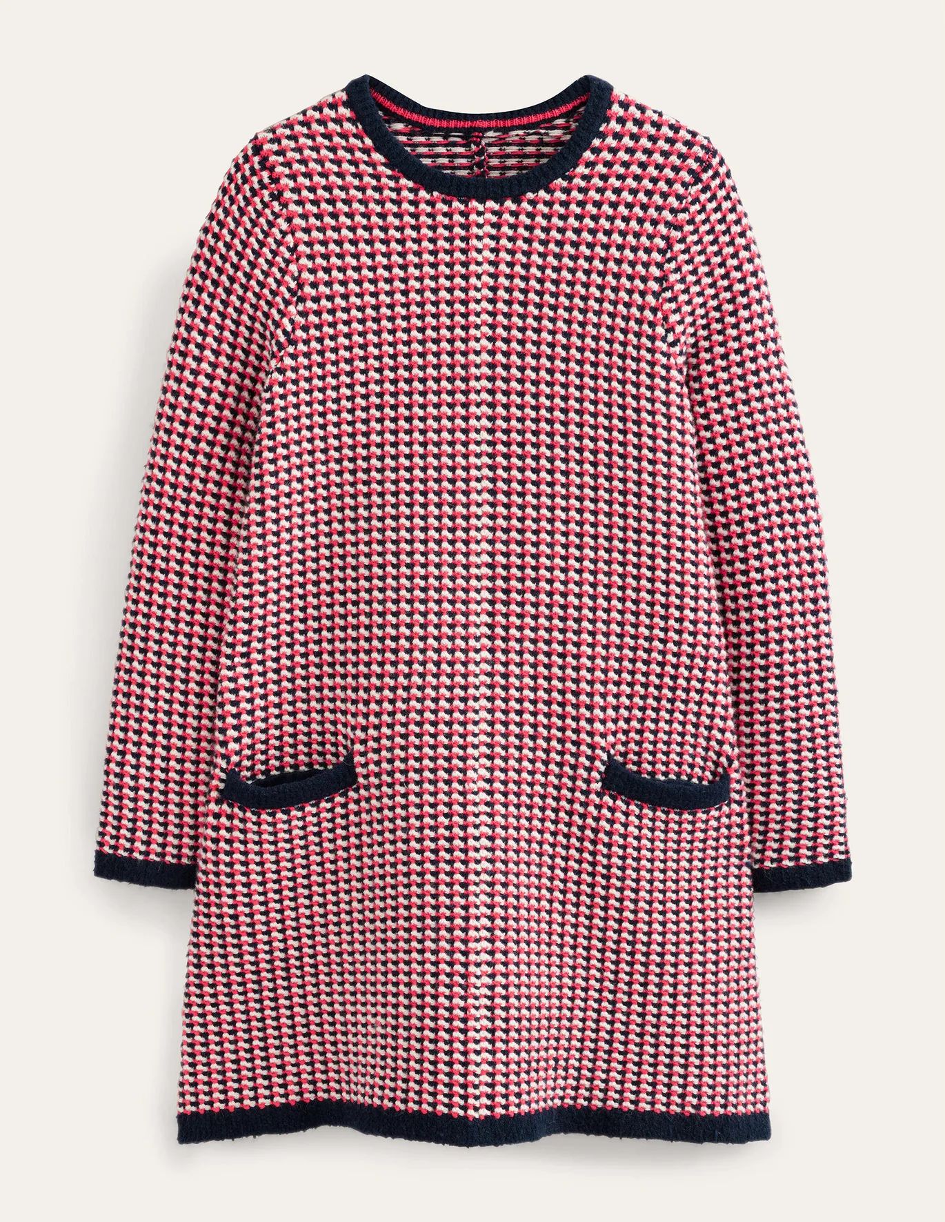 Knitted Jacquard Mini Dress | Boden (US)