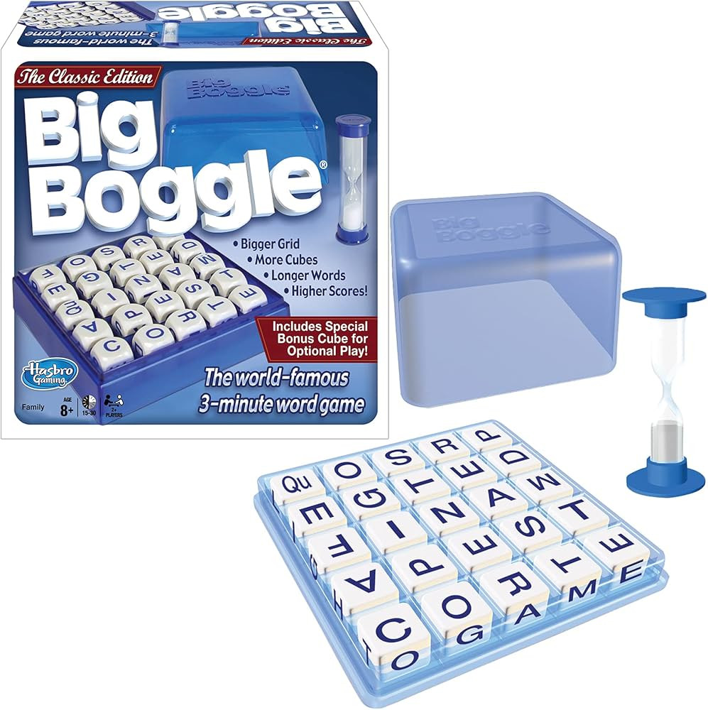 Winning Moves Games BIG BOGGLE, THE CLASSIC EDITION, for Ages 8 and up | Amazon (US)