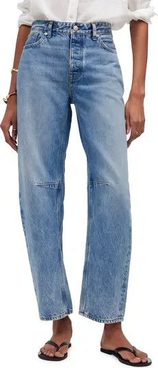 The Darted Barrel Leg Jeans | Nordstrom