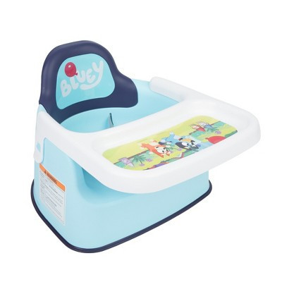The First Years Bluey Mealtime Booster Seat - Toddler Feeding Seat - Blue/White | Target