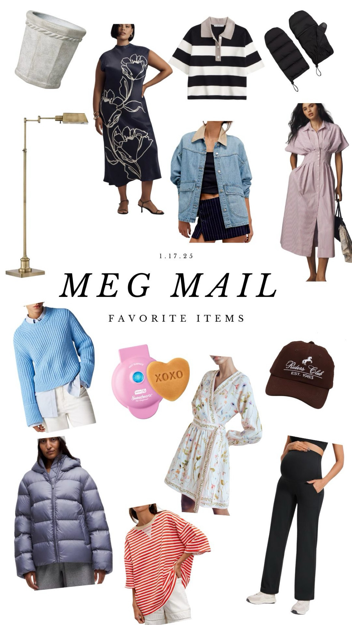 MEG MAIL | 1.17.25
Everything linked 

#LTKFindsUnder100 #LTKStyleTip #LTKGiftGuide