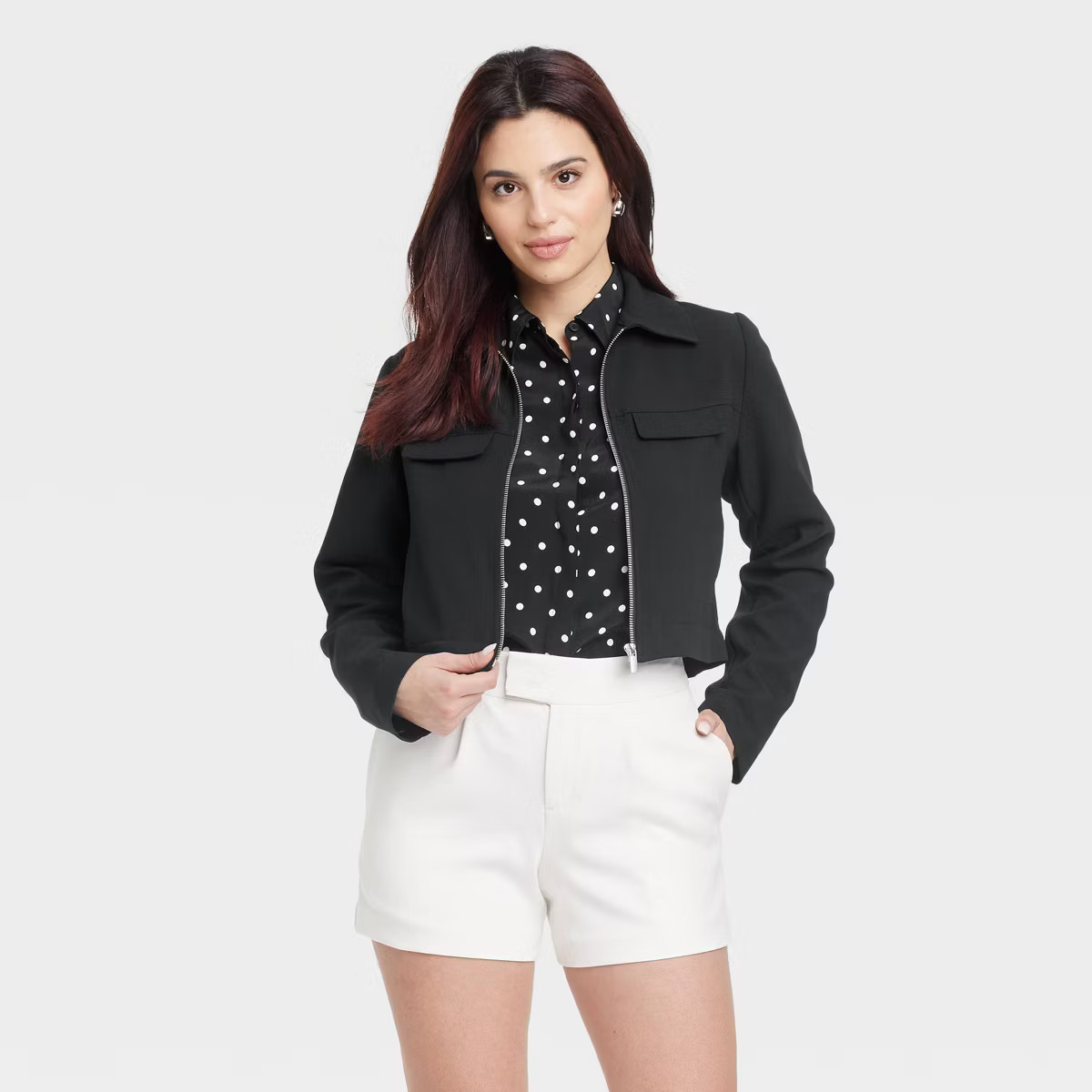 Women's Zipper Jacket - A New Day™ | Target