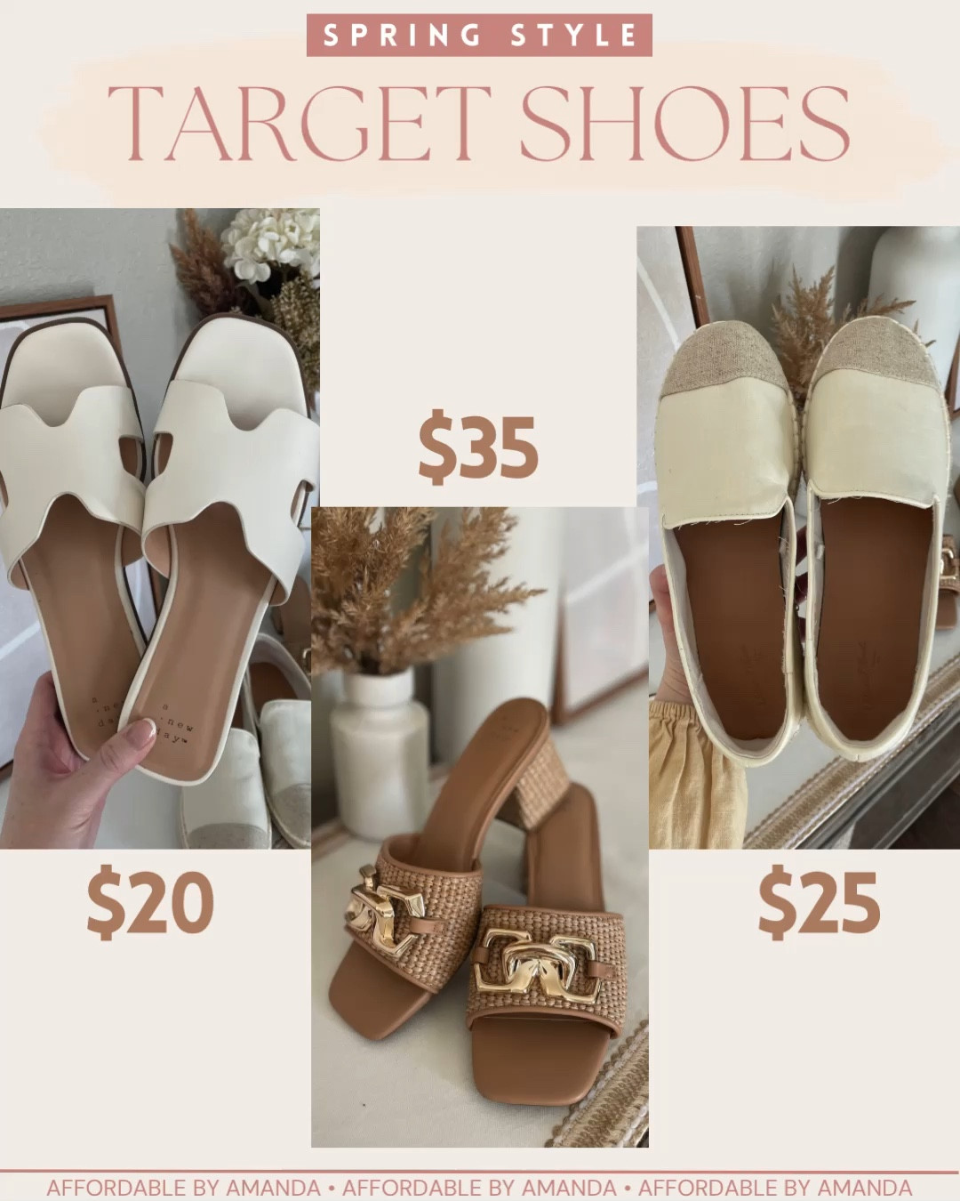 Target Spring Shoes
Size down 1/2 size in each 

Follow my shop @affordablebyamandablog on the @shop.LTK app to shop this post and get my exclusive app-only content

#LTKVideo #LTKshoecrush #LTKfindsunder50