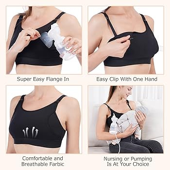 Momcozy Pumping Bra Hands Free, 2-in-1 Pumping & Nursing Bra Comfortable & Adjustable Suitable fo... | Amazon (CA)