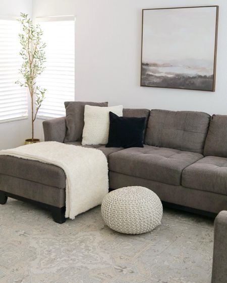 living room decor, ruggable neutral area rug

#LTKSeasonal #LTKhome #LTKfindsunder100