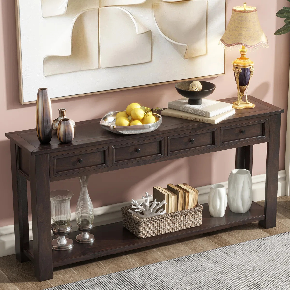 Hagberg 64.23'' Console Table | Wayfair North America