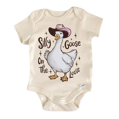 Silly Goose 1 Newborn Baby Onesie® Bodysuit GS1 Multicolor 0-3M | Target