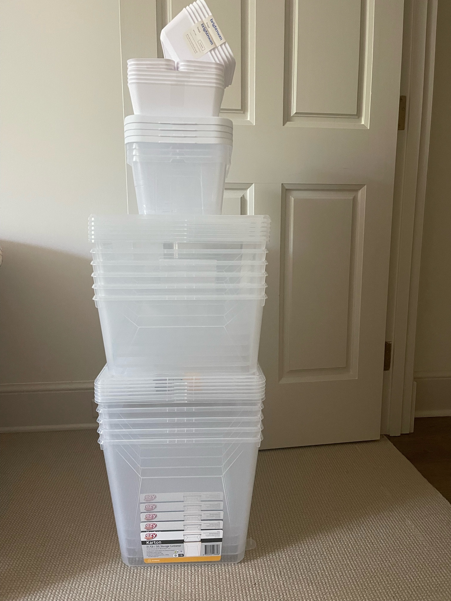 Affordable storage solutions for kids room, play room, etc. clear bins make it easier to see what’s inside!

#LTKhome #LTKkids