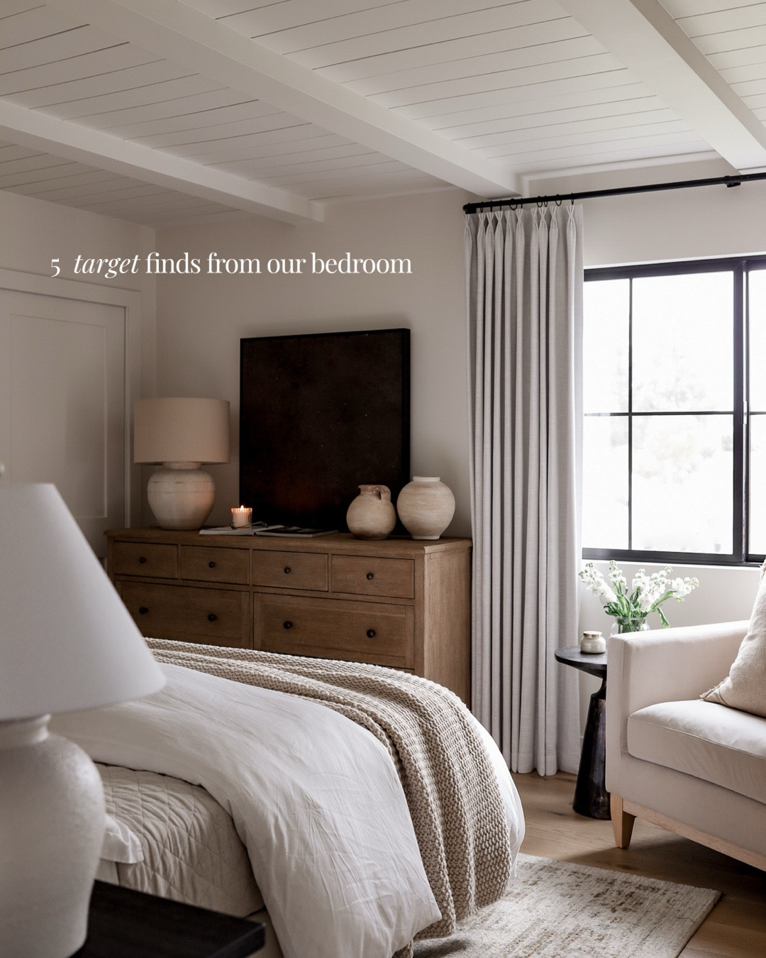 Shop our bedroom and five target finds from this space! 

*I guess the bowl is sold out 🥹 linked similar! 

#LTKHome #LTKSeasonal