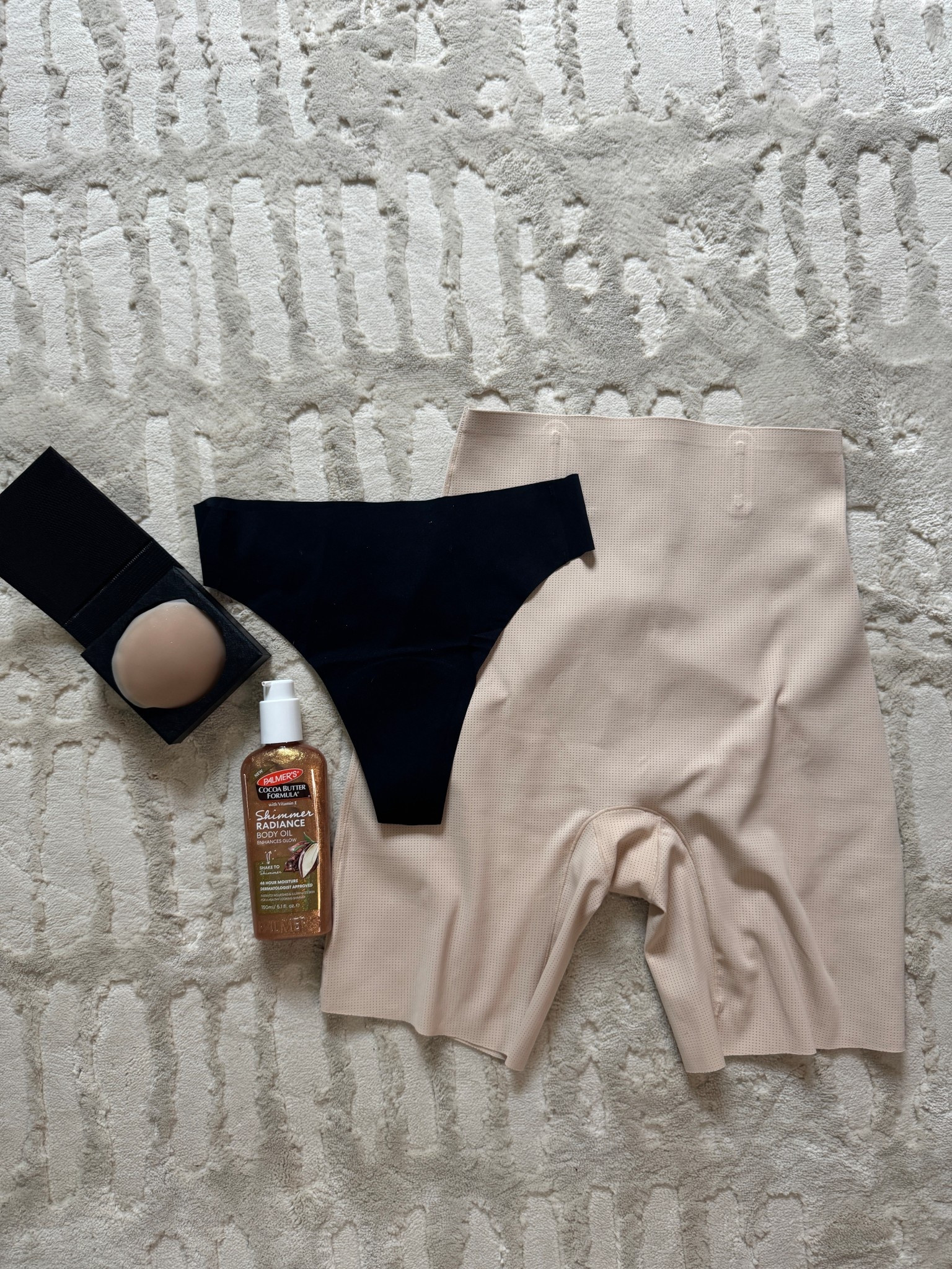 @amazon #ad #founditonamazon 

Best of prime day Amazon finds! 
Loving all of these things so much and wear/use them almost daily! Shapewear, body oil with shimmer, camel toe proof underwear and nip covers I wear everyday! 