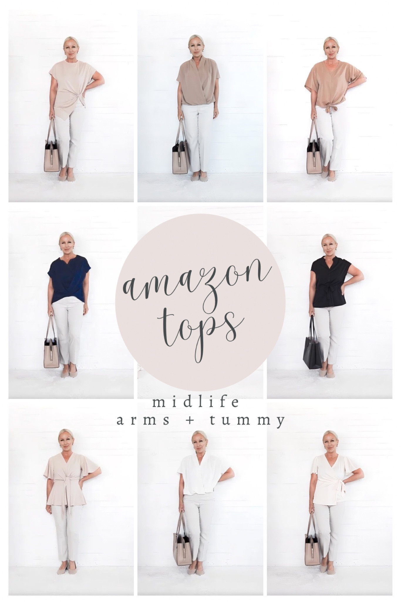 Amazon Tops for the Midlife Tummy & Midlife Arms

#LTKWorkwear #LTKOver40 #LTKFindsUnder50