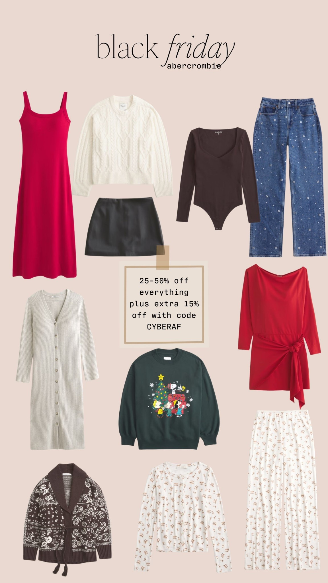 Abercrombie Black Friday sale! 

#LTKHoliday #LTKCyberWeek #LTKSaleAlert