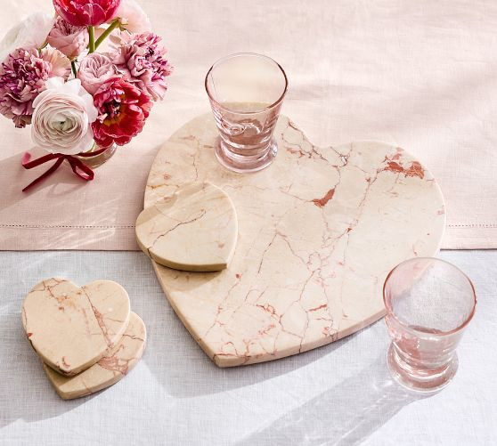 Marble Heart Cheeseboard | Pottery Barn (US)