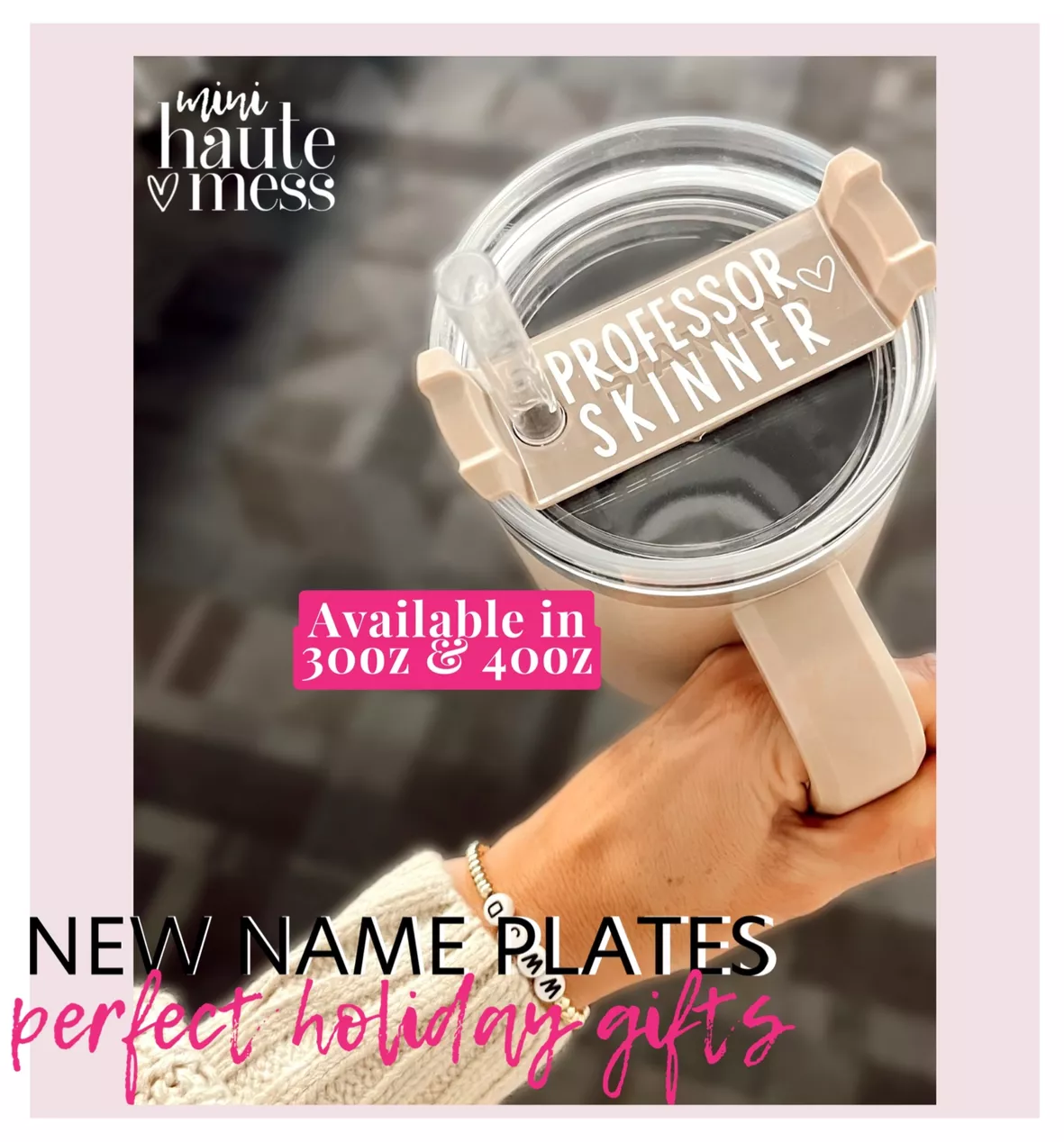 Stanley Name Plate – Mini Haute Mess