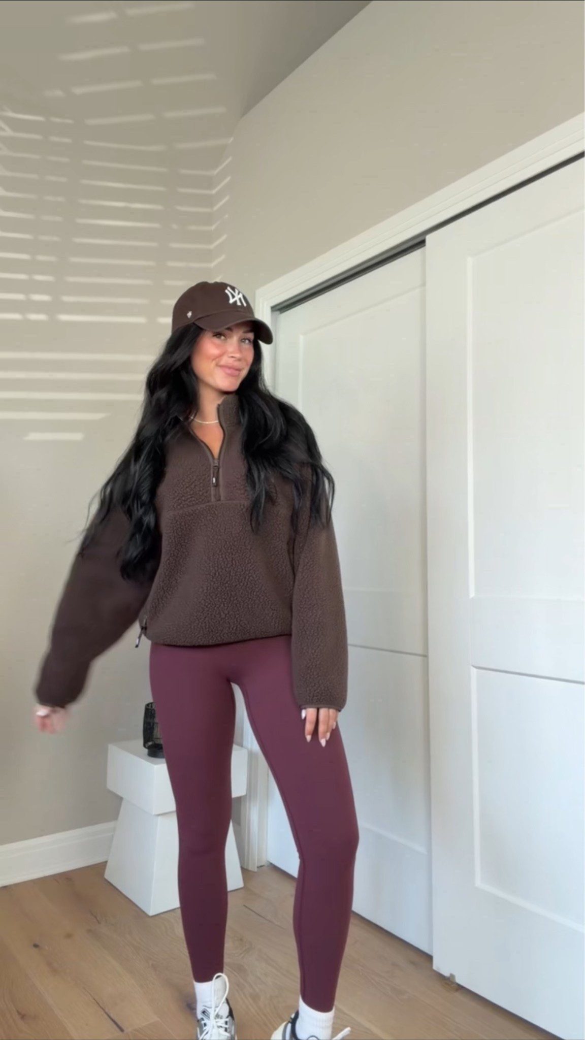 Fall athleisure outfit inspo 🍂 Perfect for walks, workouts, errands, travel days, or just a comfy everyday look. I’m obsessing over Aritzia activewear right now, and pairing it with a Polartec fleece makes it even cozier! ☁️ I’ll have everything linked on my LTK.

My sizing: 5’7” | 145 lbs | 32DD
Wearing: Size M jacket | Size M Polartec fleece | Size 4 leggings

#Aritziaoutfit #AritziaActivewear #FallAthleisure #FallOutfitInspo #AthleisureStyle cozy fall outfit, Aritzia leggings, fall activewear, Polartec fleece, walking outfit, workout outfit, travel day style, everyday athleisure @Aritzia
