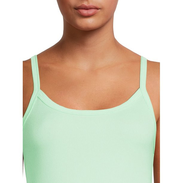 No Boundaries Juniors Ribbed Cami | Walmart (US)