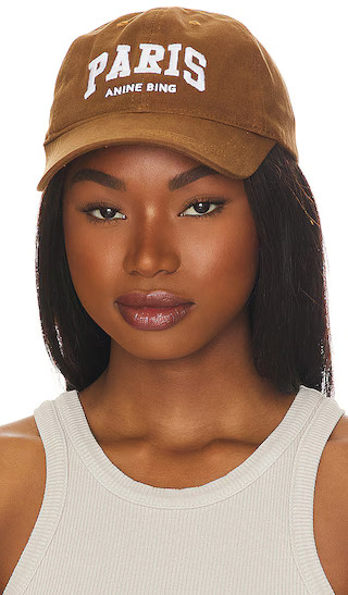 Jeremy Baseball Cap Paris in Camel | Revolve Clothing (Global)