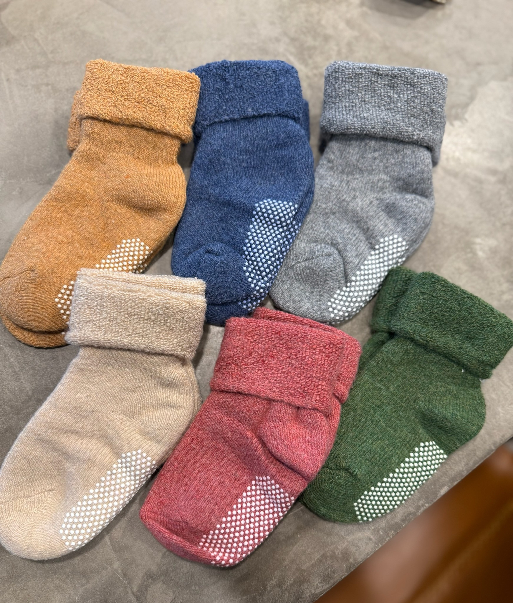 Toddler Wool Socks with Grippies // perfect for winter and colors could go for both genders

#LTKKids #LTKBaby #LTKFindsUnder50