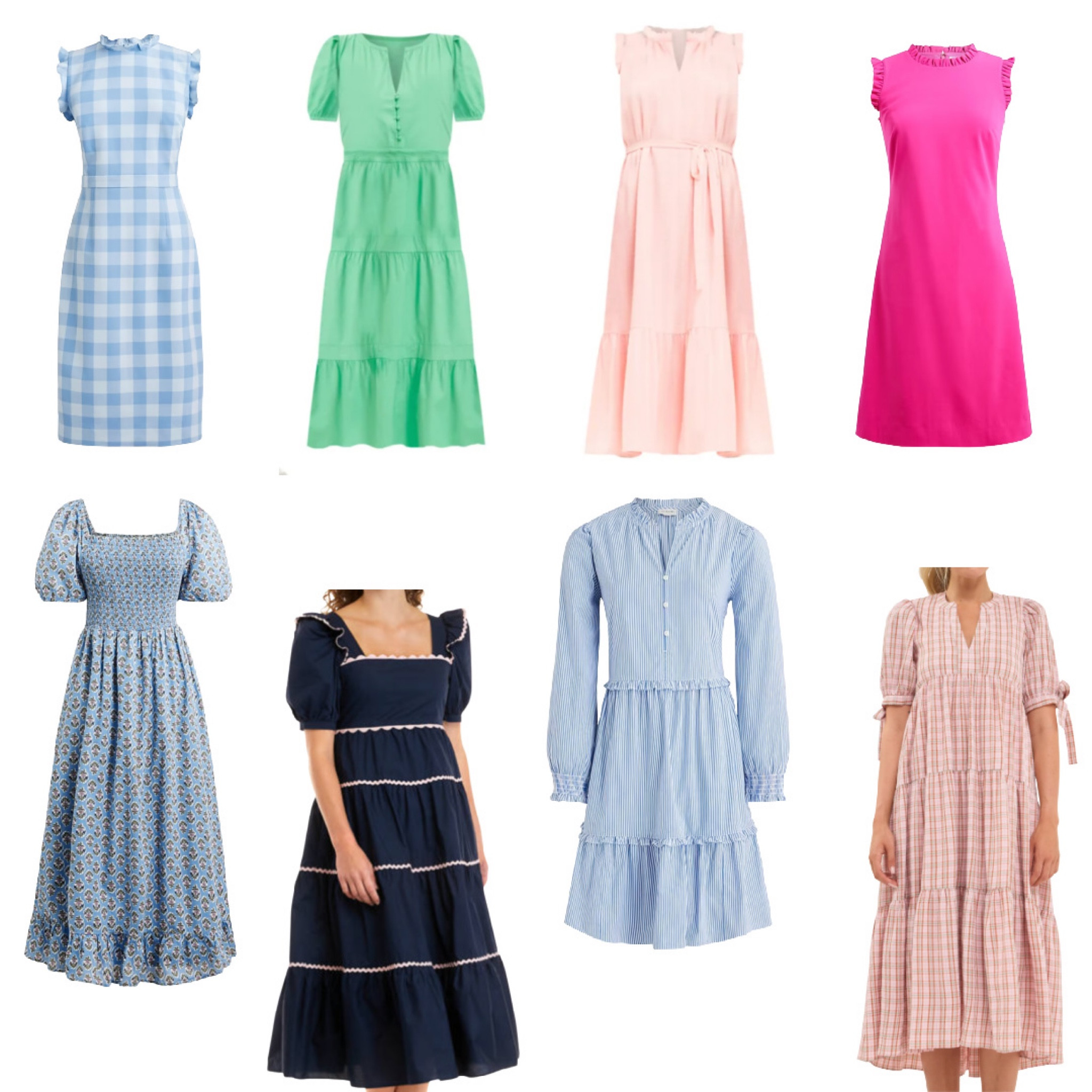 Spring Dresses! I was on the hunt for a new dress for Easter this year. I wanted to make sure it was something I would wear a lot though. With Spring and Summer coming here are some fun dress options (that won't break the bank). 

#dressesforless #ginghamdress #ricrackdress 


#LTKSeasonal #LTKunder100 #LTKFind