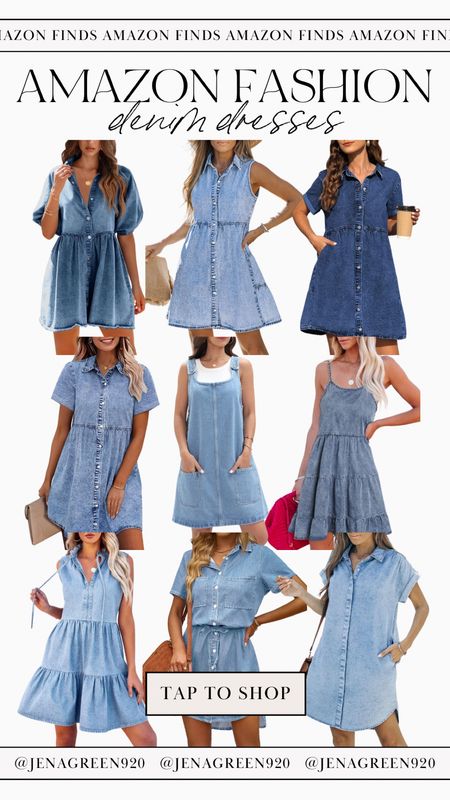 Amazon Fashion | Denim Dresses | Denim Dress | Country Concert | Nashville Outfits 

#LTKtravel #LTKunder50 #LTKstyletip