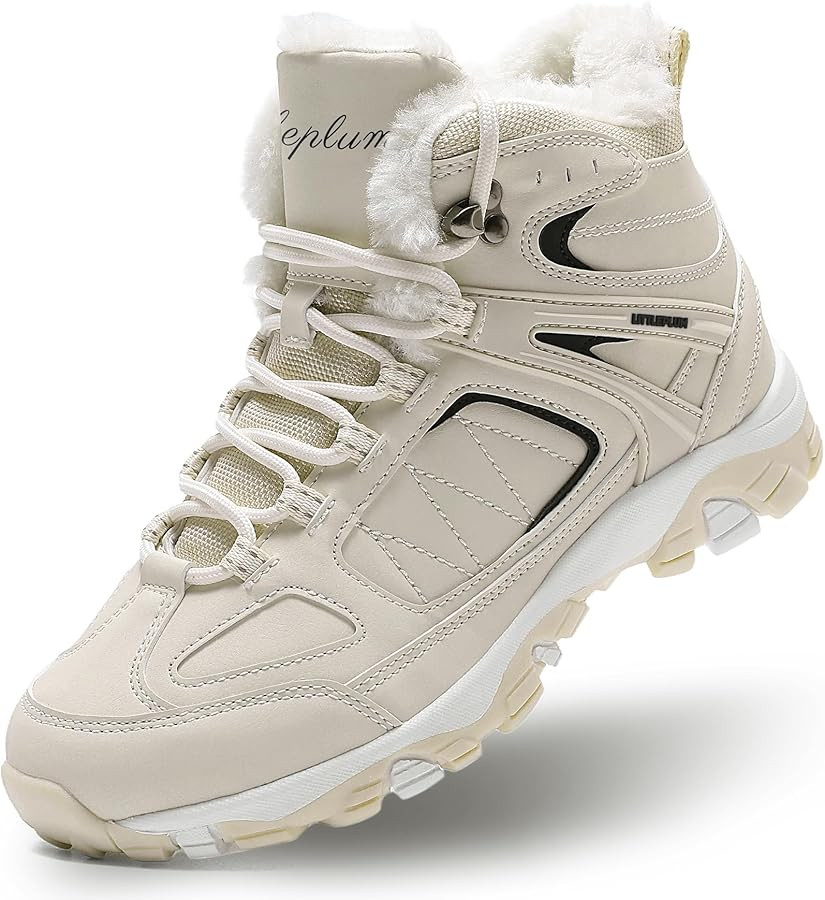 Littleplum Snow Boots for Women-Warm Fur Line Anti Slip Womens Winter Boots-Fashion Ankle Booties... | Amazon (US)