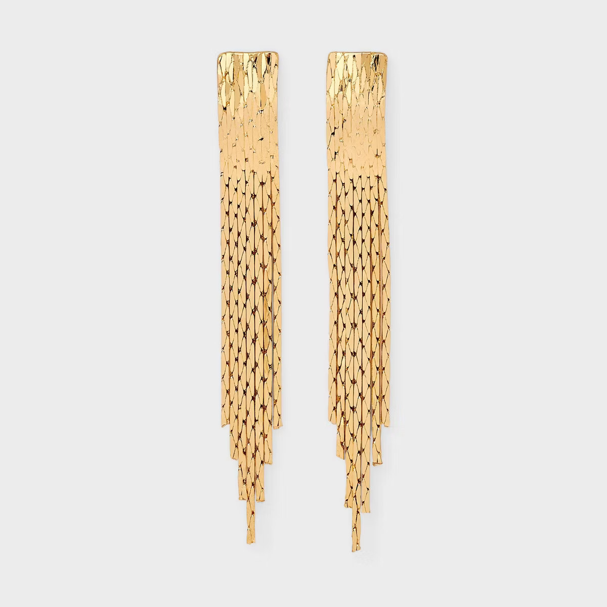 Fringe Drop Earrings - A New Day™ Gold | Target