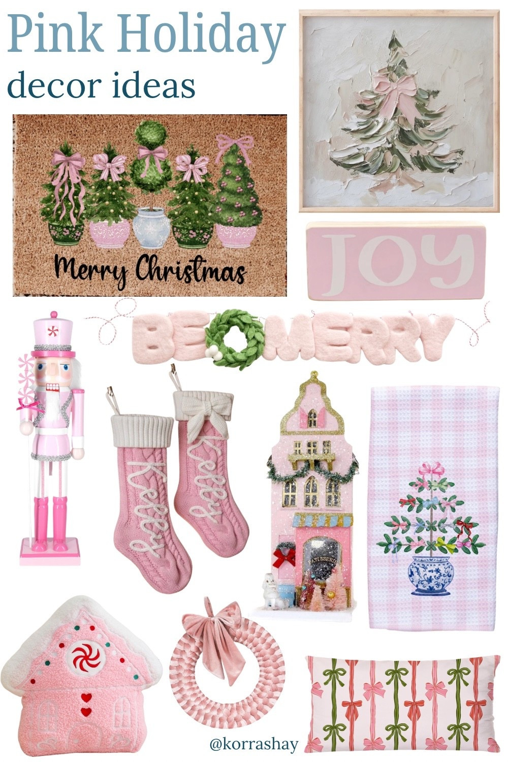 Pink holiday decor ideas!!!

#LTKGiftGuide #LTKHoliday #LTKHome