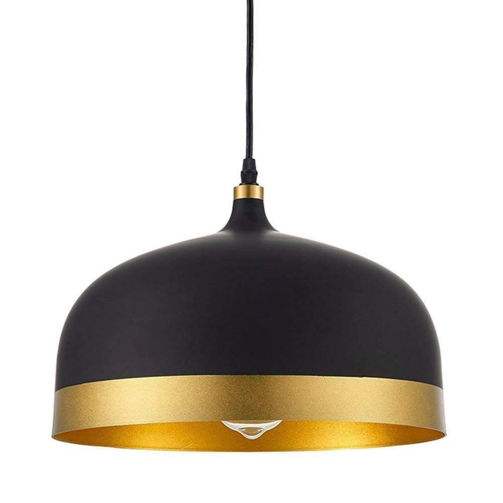 KALRI Modern Indoor Lighting Saturn Gold & Black Pendant Light Kitchen Island Chandelier Ceiling ... | Amazon (US)