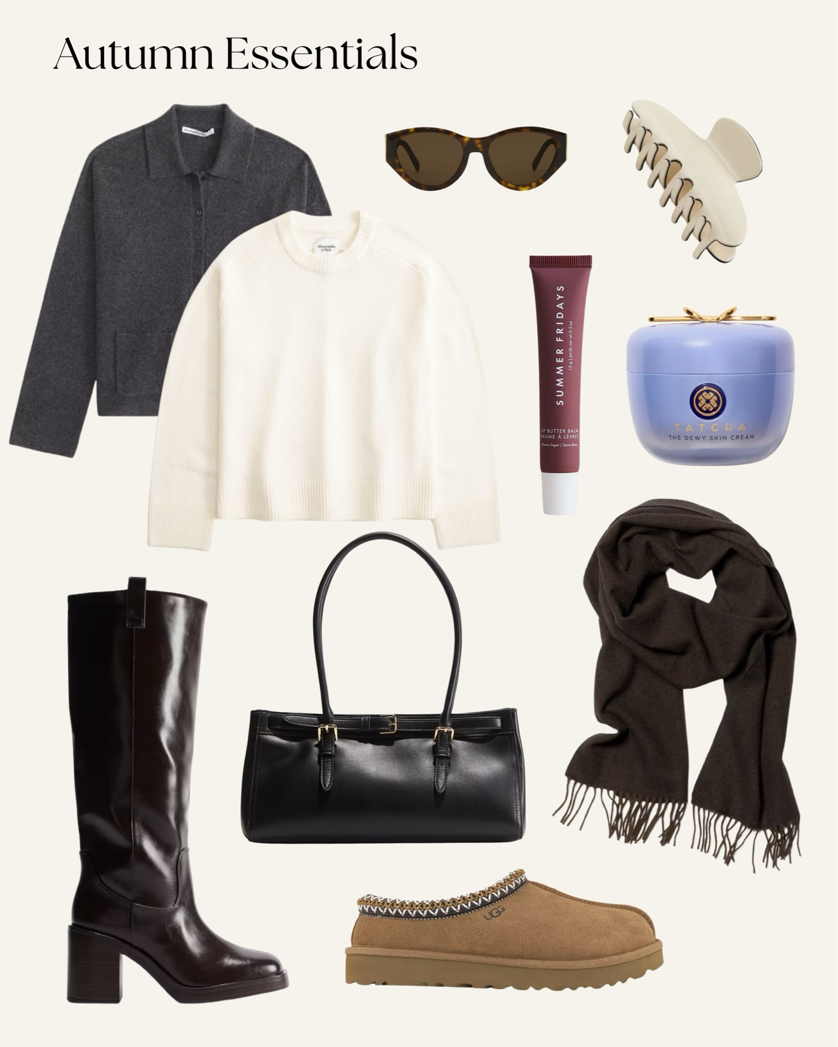 Some cute autumn essentials ✨🫶🏼 

Boots scarf cardigan knit jumper moisturiser lip balm uggs 



#LTKautumn #FashionMonth #LTKuk