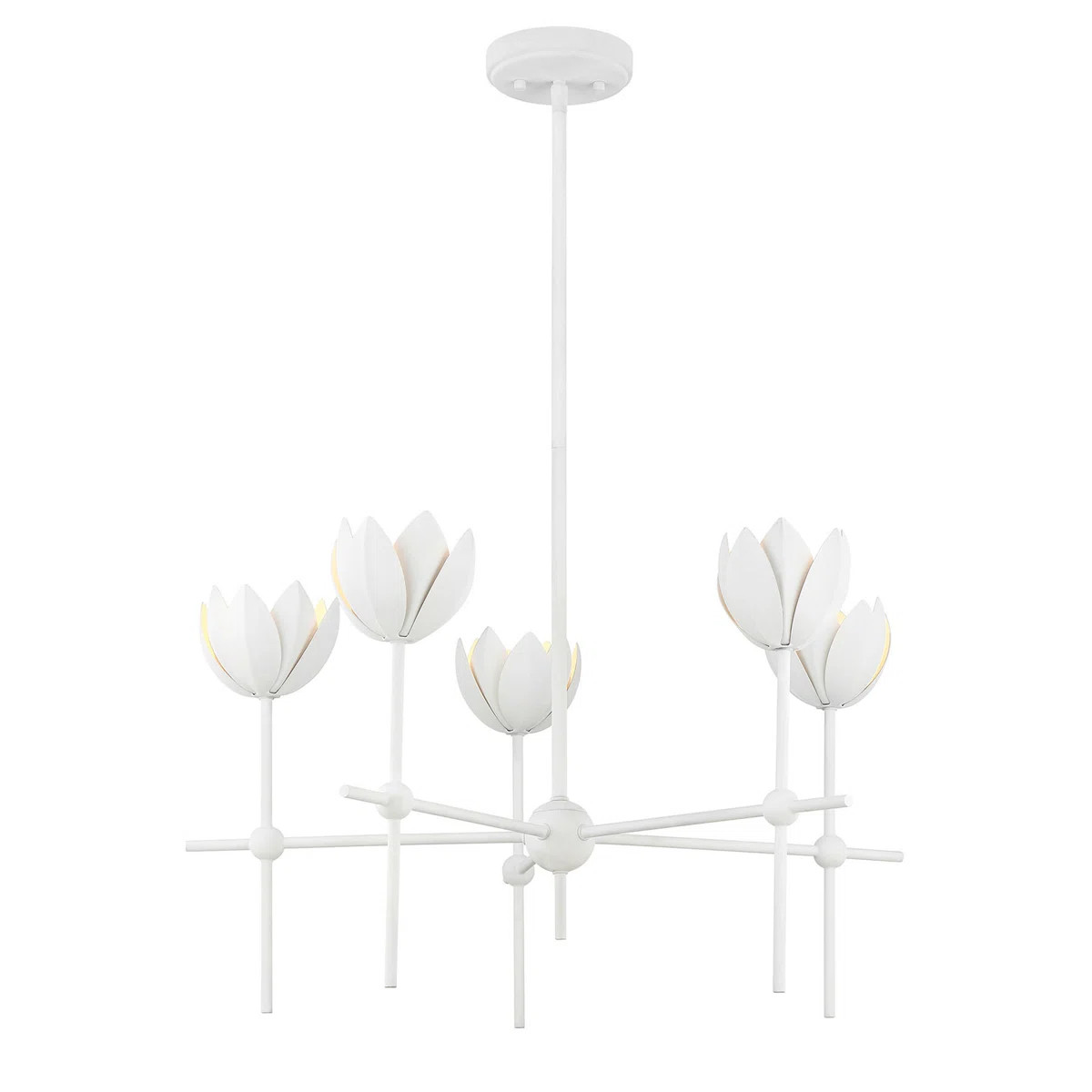Wolfe 5 - Light Chandelier in Natural | Wayfair North America