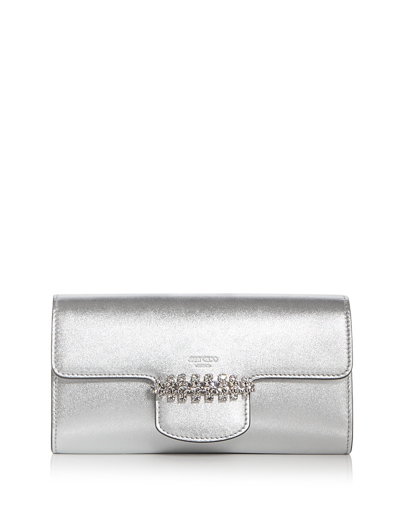 Jimmy Choo Bing Leather Wallet on Chain | Bloomingdale's (US)