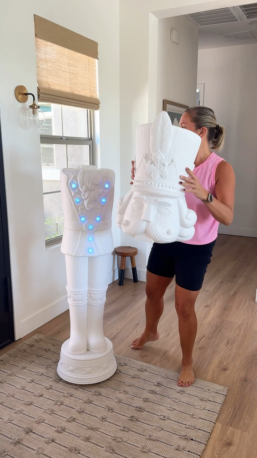 The viral 6 foot DIY Walmart nutcracker is in stock! Linking paint options I will be using here as well! 

#LTKHome #LTKSeasonal