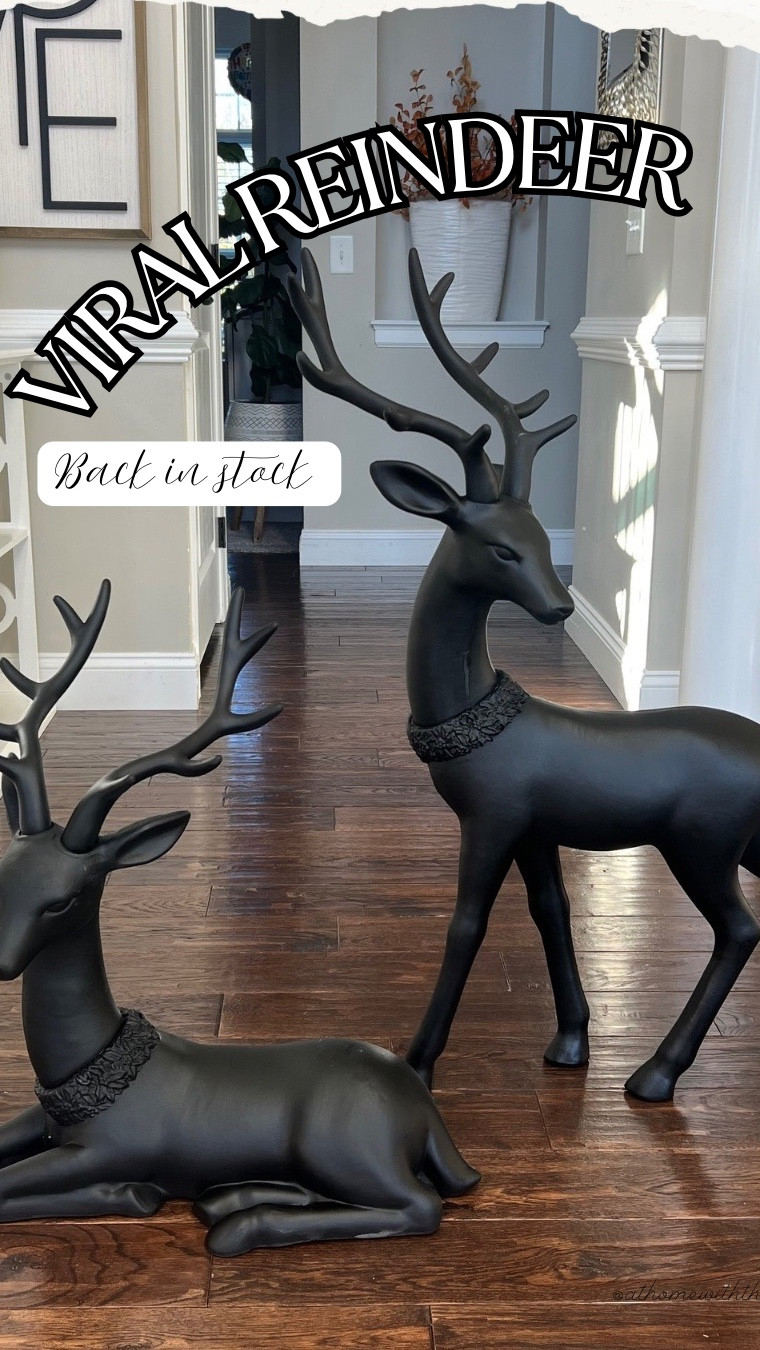 The viral indoor/outdoor deer everyone went crazy for last Christmas are restocked! 🦌



#christmasdecor #holidaydecor #outdoorchristmasdecor #christmasfrontporch #modernchristmasdecor #christmas2025 #viralchristmasfinds #holidaystyle #porchdecor #winterdecor #christmasinspo #seasonaldecor

#LTKHoliday #LTKGiftGuide #LTKSeasonal