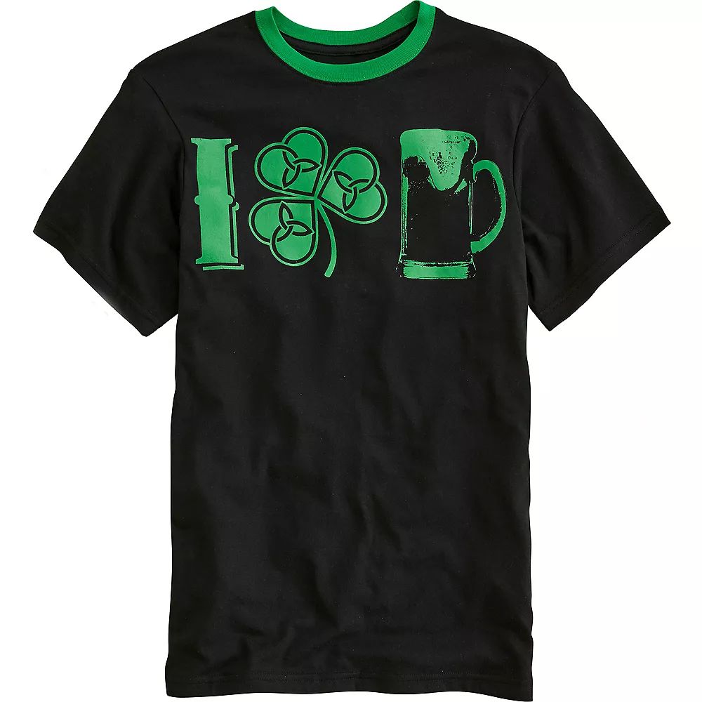 Adult I Shamrock Beer St. Patrick's Day T-Shirt | Party City