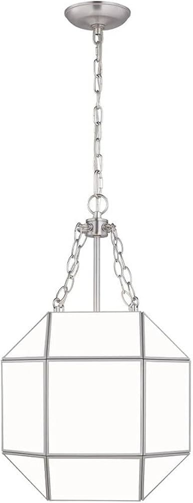 5179453-962 -Morrison-3 Light Small Pendant, Finish Color: Brushed Nickel, Lamping Type: Incandes... | Amazon (US)