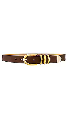 Streets Ahead Darci Belt in Cognac & Gold from Revolve.com | Revolve Clothing (Global)