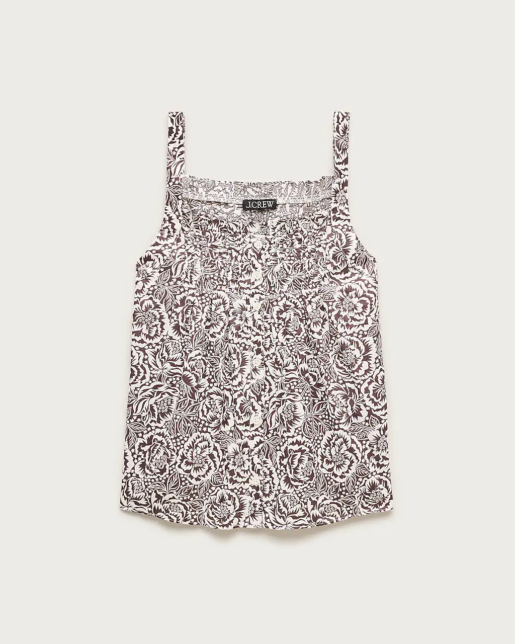Smocked crinkle tank top in Liberty® floral fabric | J. Crew US
