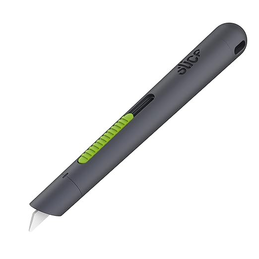 Slice 10512 Pen Cutter, Auto-Retractable Ceramic Blade, Safety Knife, Stays Sharp up to 11x Longe... | Amazon (US)
