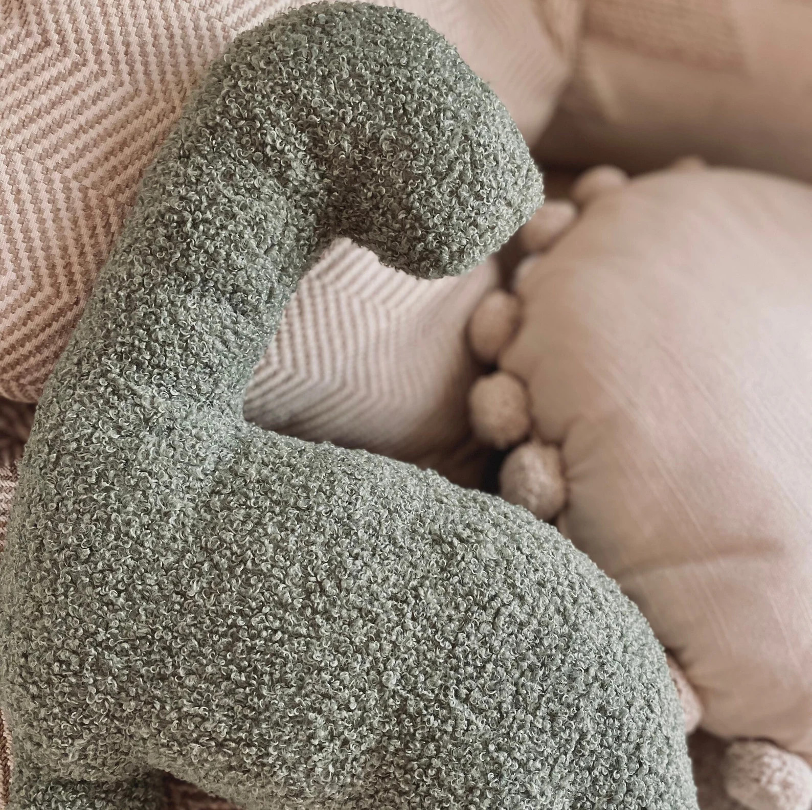 Dinosaur Pillow, Boy Bedroom, Sage Green, Blue, Nursery Decor, Children’s Playroom, Little Boy ... | Etsy (US)