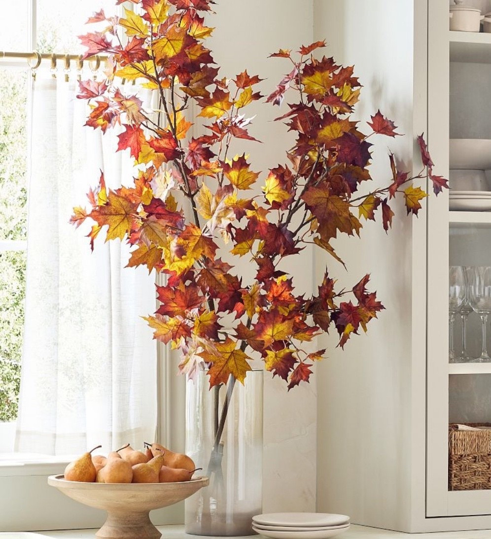 Faux Oversized Turning Maple Branch fall

#LTKHome #LTKSeasonal