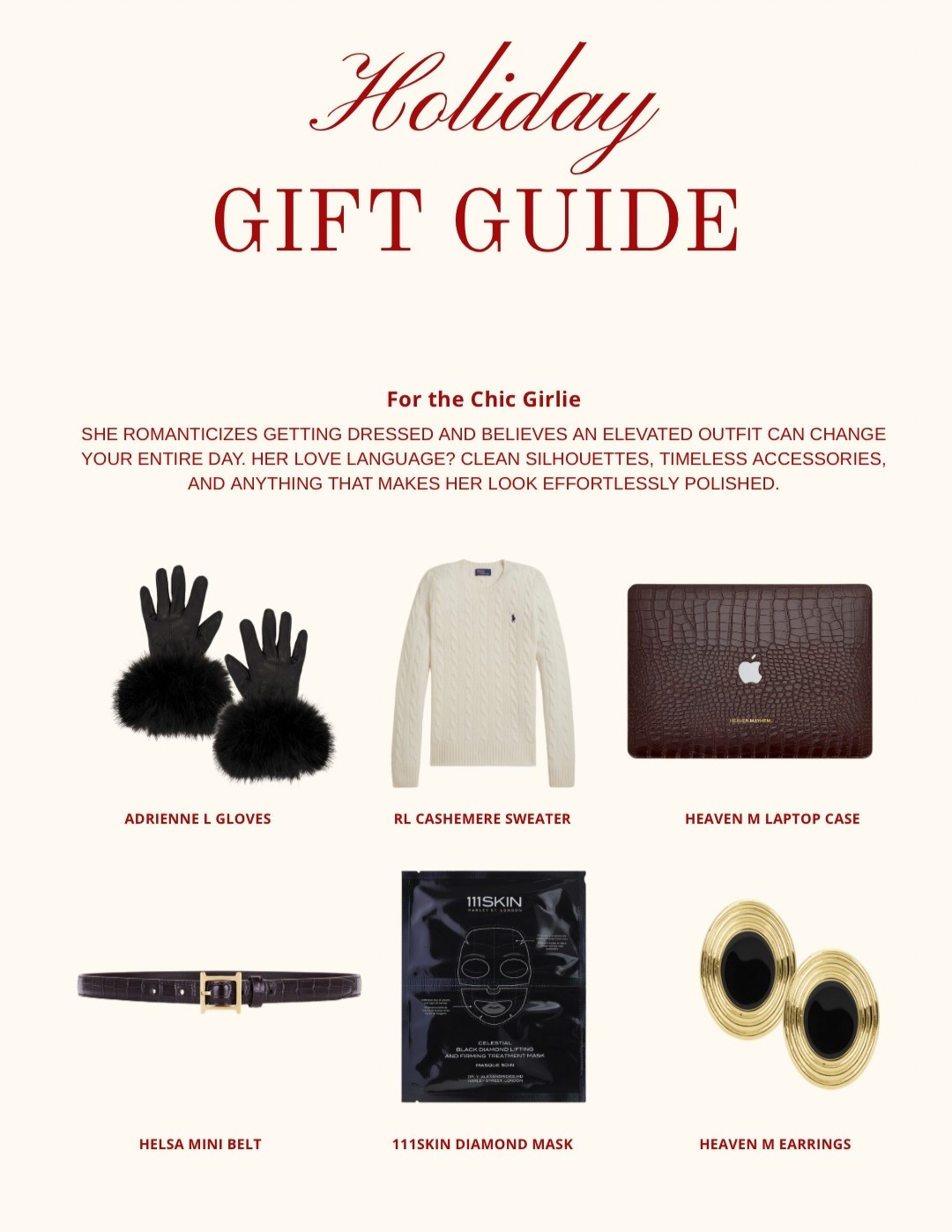 Chic, elevated gifts under $200 — high-low pieces that look luxe without the price tag.
 #ChicGifts #ElevatedBasics #HighLowFashion

#LTKHoliday #LTKFindsUnder100 #LTKGiftGuide