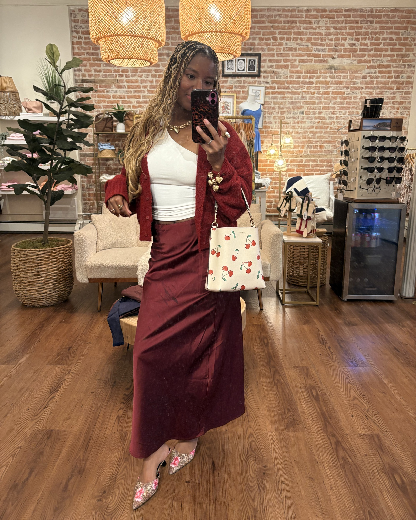 Crisp whites, wine tones & a cherry on top 🍒 One-shoulder elegance meets floral cheetah vibes.
Top: [amazon] | Skirt: [nastygal] | Heels: [princess polly] | Bag: @coach

some are sold out so tagging similar :) 

@shop.ltk @ltk.creator #LTKStyle #OOTD #BurgundyStyle #OneShoulderTop #CoachStyle #ChicStyle
#MonochromeOutfit
#PopOfPrint
#CherryRed
#GoldJewelry
#StatementHeels
#OneShoulderTop
#CheetahHeels
#CoachBag
#FeminineStyle
#SoftGlam
#ModernClassic
#StyledWithLove
#WeekendLook
#EffortlessStyle
#StyleWithEdge
#PersonalStyle
#FashionWithFlair



#LTKStyleTip #LTKBeauty #LTKFindsUnder100