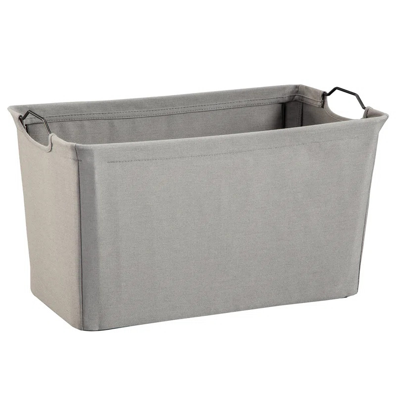 Wire Frame Fabric Storage Bin | Wayfair North America