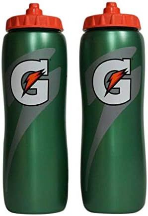 Gatorade 32 Oz Squeeze Water Sports Bottle - Pack of 2 - New Easy Grip Design | Amazon (US)