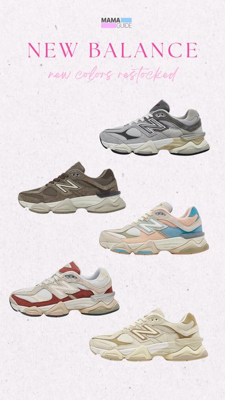 The most comfortable shoes! Here are some new colors they just dropped! 

New balance 
Sneakers 
9060 new balance 

#LTKU #LTKstyletip #LTKshoecrush
